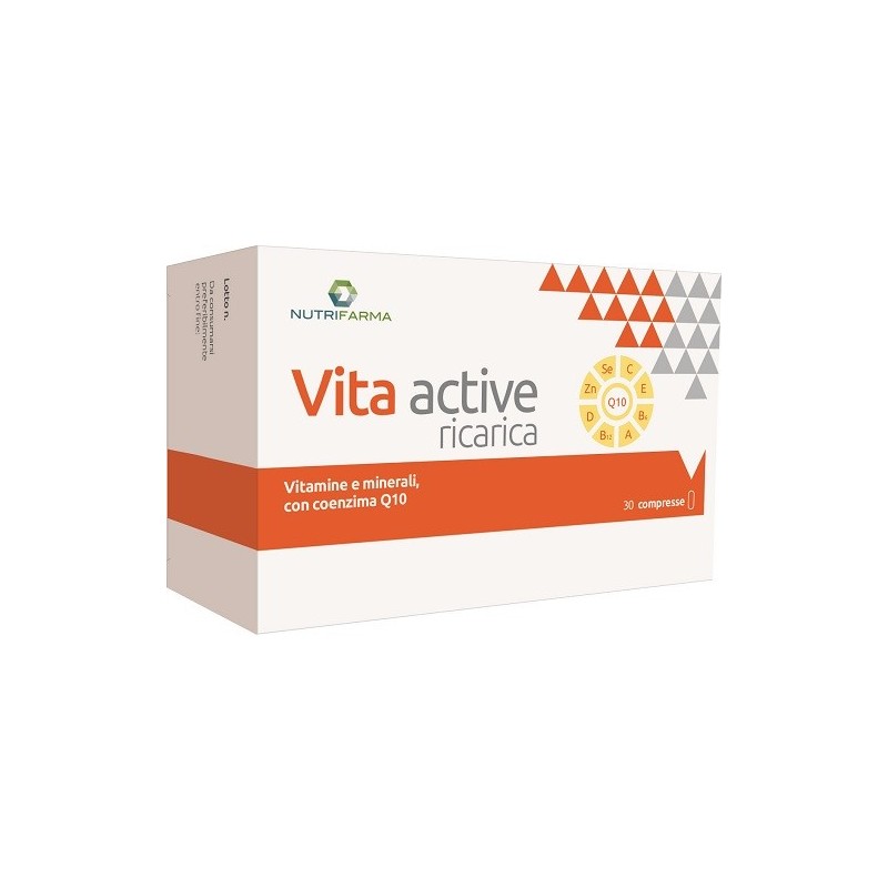 Vita active ricarica 30 compresse Vita active ricarica 30 compresse