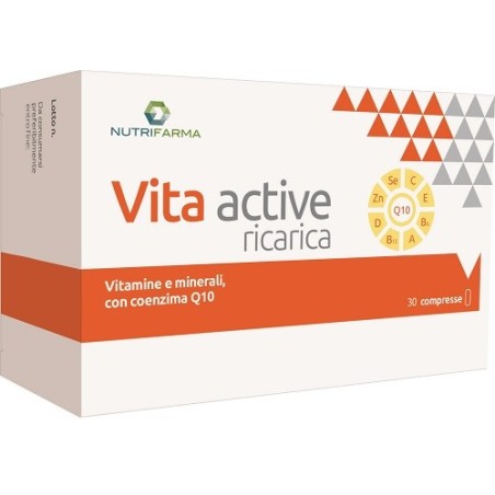 Vita active ricarica 30 compresse Vita active ricarica 30 compresse