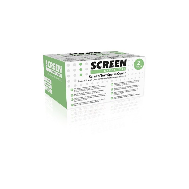 Screen test conta spermatica screen 2 pezzi