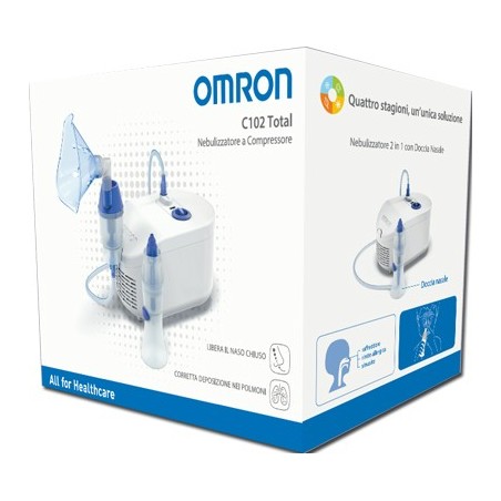 Nebulizzatore a pistone omron c102 total