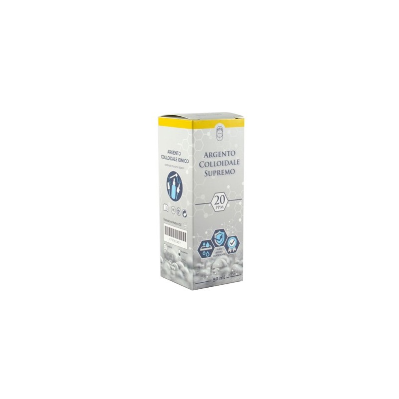 Argento colloidale supremo 20ppm certificato spray con contagocce + erogatore naso + erogatore gola + erogatore pelle Argento colloidale supremo 20ppm certificato spray con contagocce + erogatore naso + erogatore gola + erogatore pelle