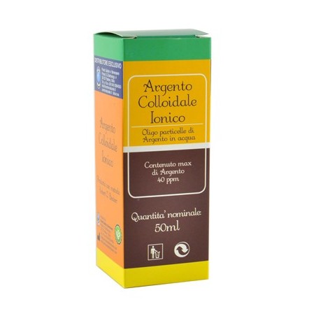 Argento colloidale ionico 40ppm certificato spray con contagocce + erogatore naso + erogatore gola + erogatore pelle