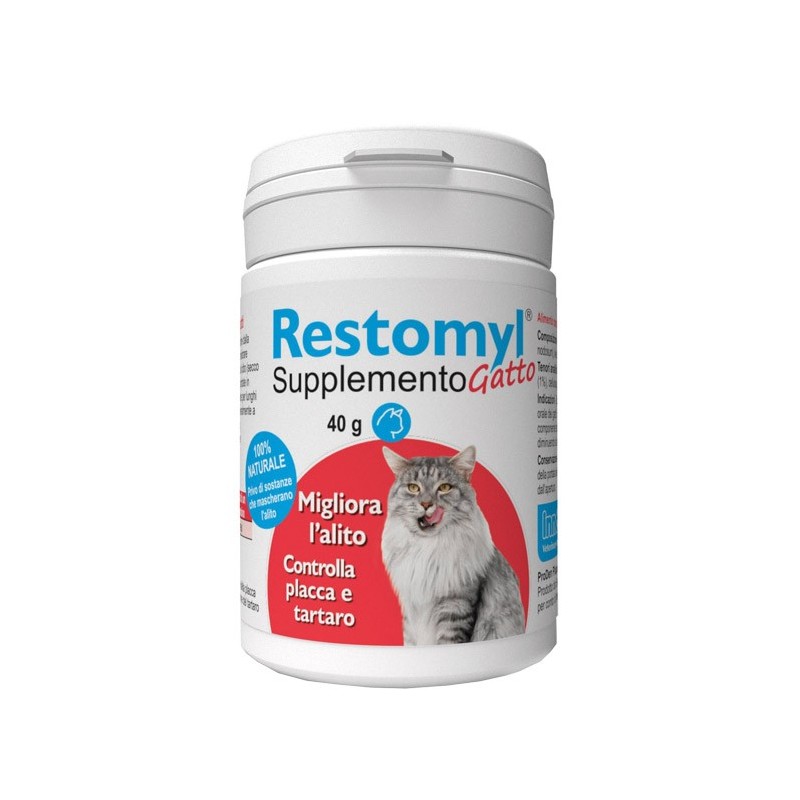 Restomyl supplemento gatto flaconcino 40 g Restomyl supplemento gatto flaconcino 40 g