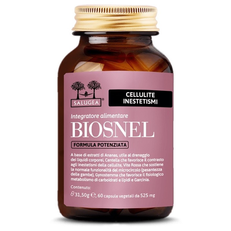 Salugea biosnel formula potenziata 60 capsule vegetali Salugea biosnel formula potenziata 60 capsule vegetali