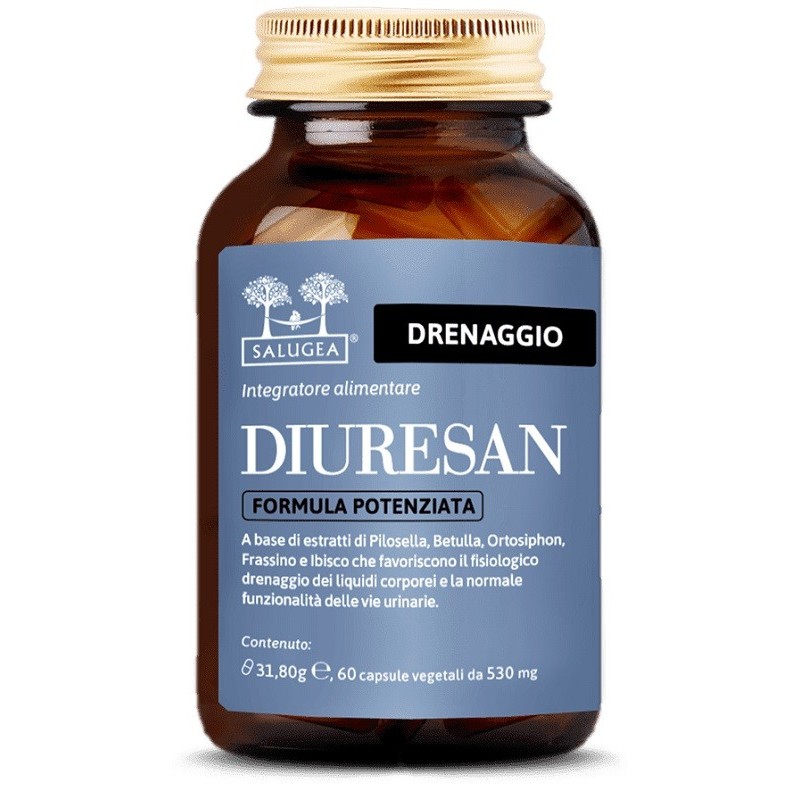 Salugea diuresan formula potenziata 60 capsule Salugea diuresan formula potenziata 60 capsule
