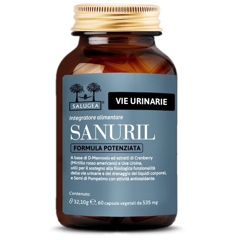 Salugea sanuril formula potenziata 60 capsule Salugea sanuril formula potenziata 60 capsule