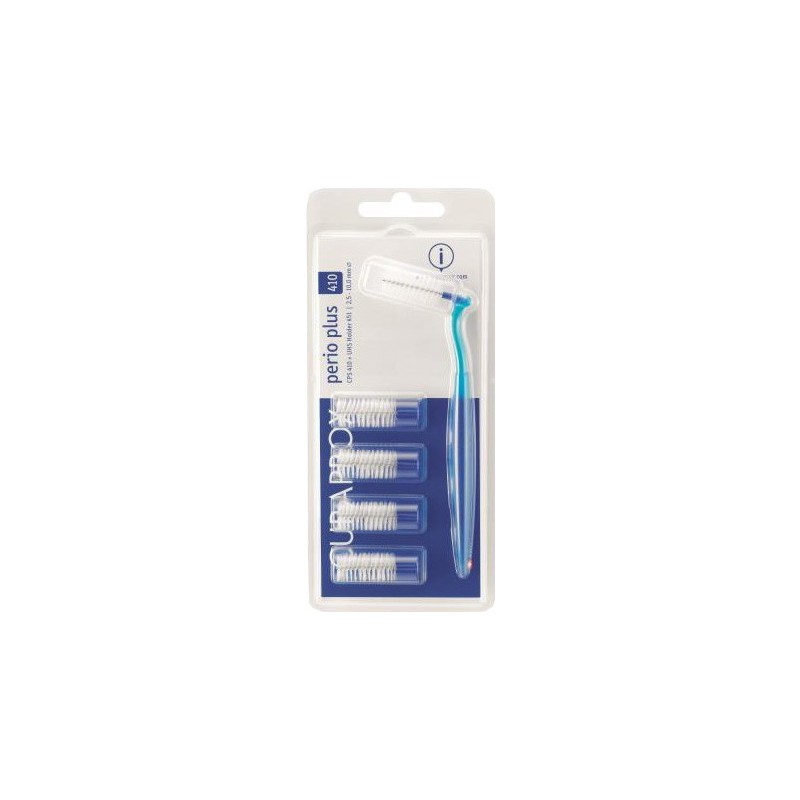 Curaprox capsule perio capsule 410 con 5 scovolini + supporto