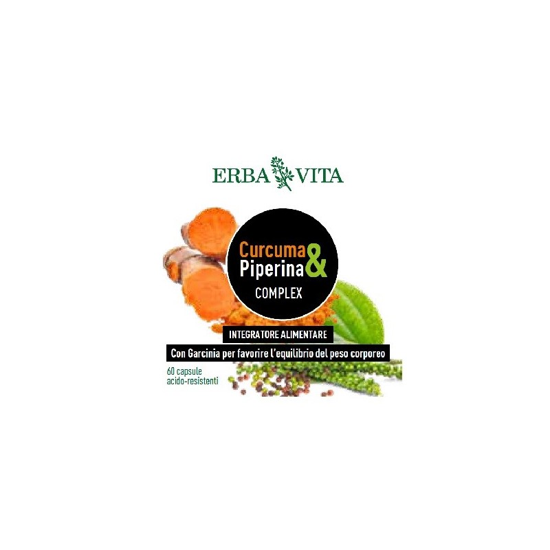 Curcuma&piperina complex 60 capsule