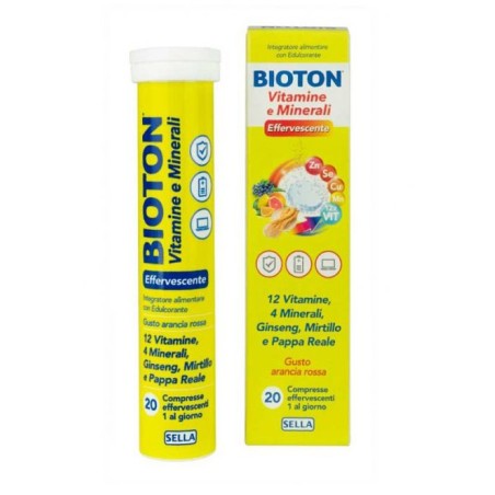 Bioton vitamine e mineali 20 compresse effervescenti Bioton vitamine e mineali 20 compresse effervescenti
