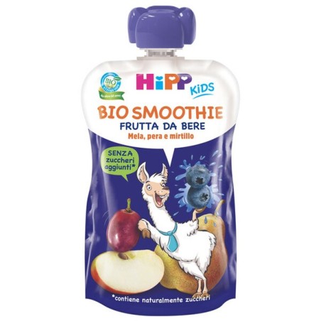 Hipp bio smoothies mela/pera/mirtillo 120 ml Hipp bio smoothies mela/pera/mirtillo 120 ml