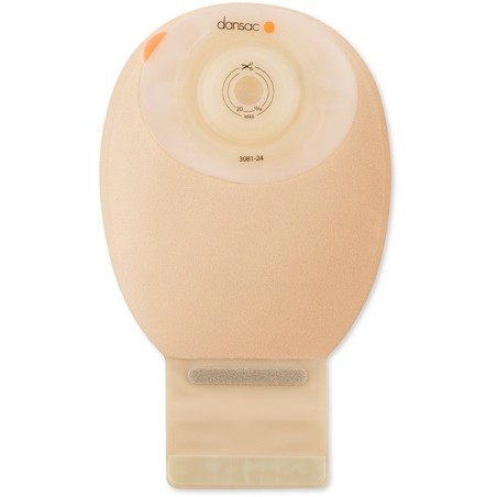 Dansac novalife tre 1 sacca aperta opaca softconvex maxi perileostomia con finestra ritagliabile 15-34mm 540 ml 10 pezzi