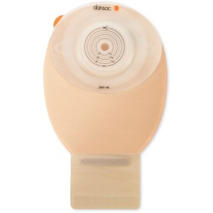 Dansac novalife tre 1 sacca aperta opaca convex maxi per ileostomia con finestra ritagliabile 15-59 mm 500 ml 10 pezzi