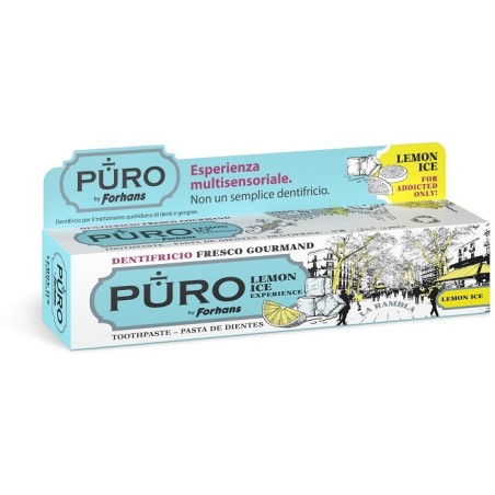 Puro dentifricio forhans lemon ice 75 ml