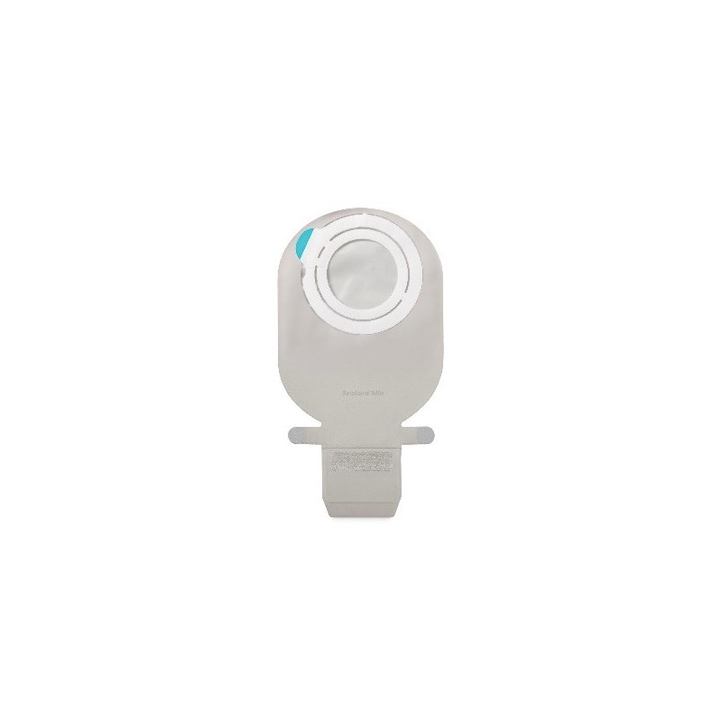 Sensura mio flex sistema 2 pezzi con aggancio adesivo saccaileostomia rivestita 50mm da 550 ml 30 pezzi