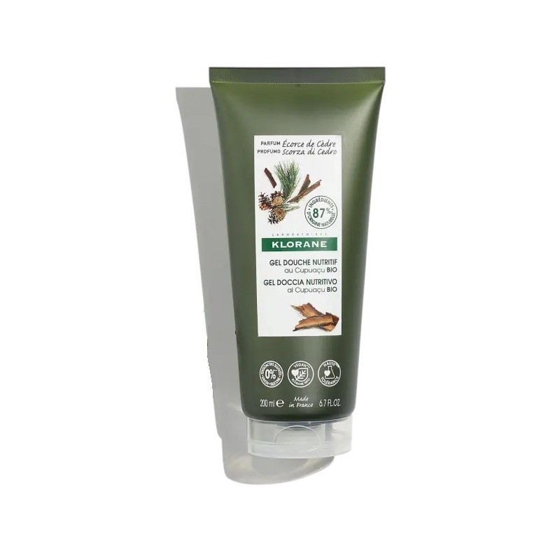Klorane gel doccia scorza di cedro 200 ml