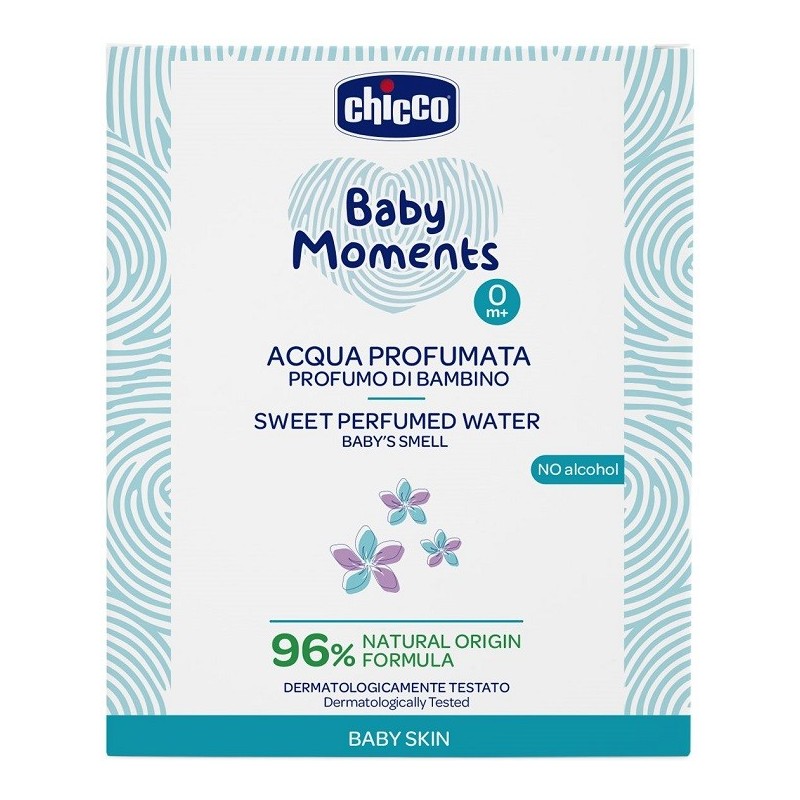 Chicco baby moments acqua profumata delicate 100 ml
