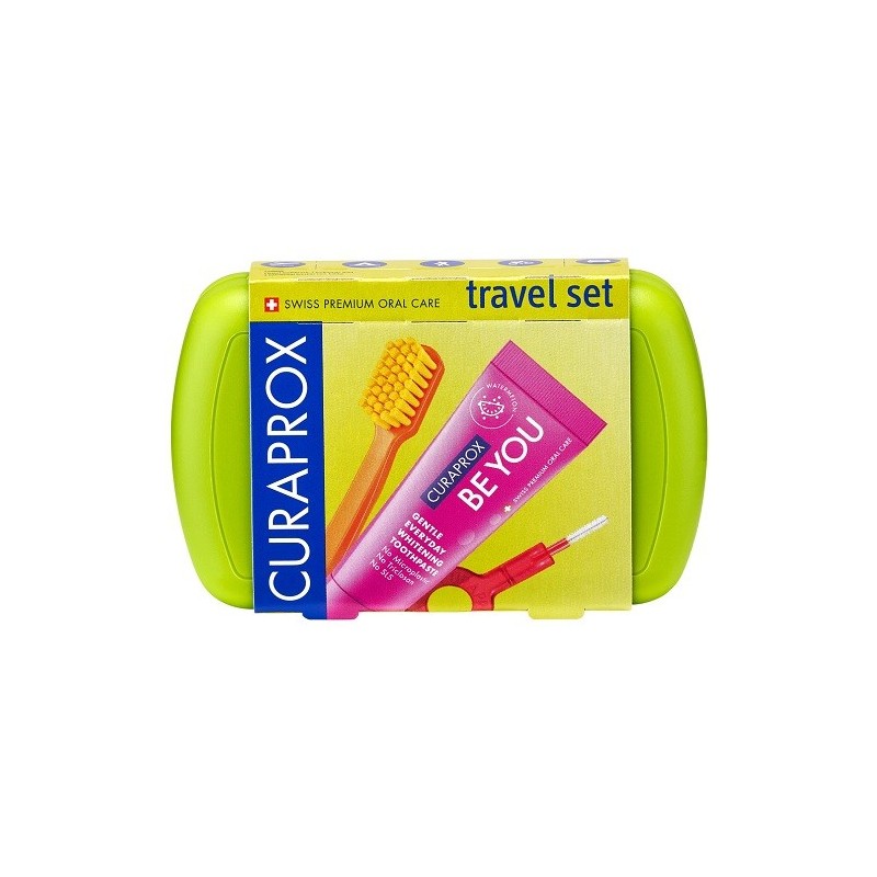 Curaprox travel set green Curaprox travel set green