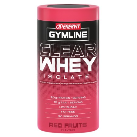 Gymline clear whey isolate red fruits 480 g