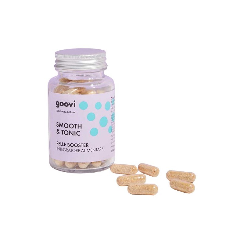 Goovi integratore pelle booster 60 capsule Goovi integratore pelle booster 60 capsule
