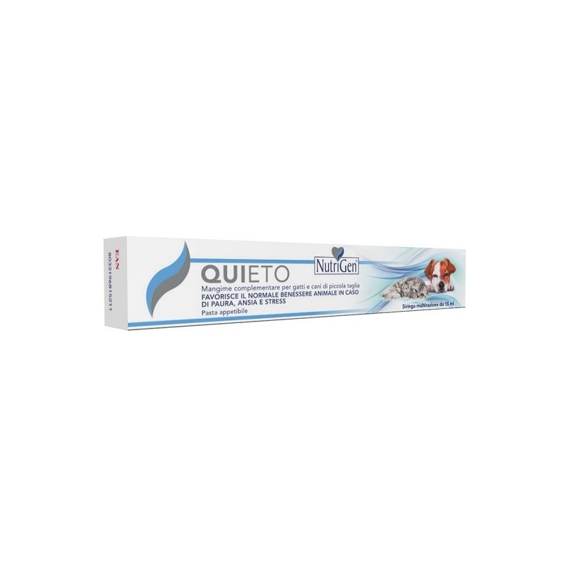Nutrigen quieto pasta cani/gatti 15 ml Nutrigen quieto pasta cani/gatti 15 ml