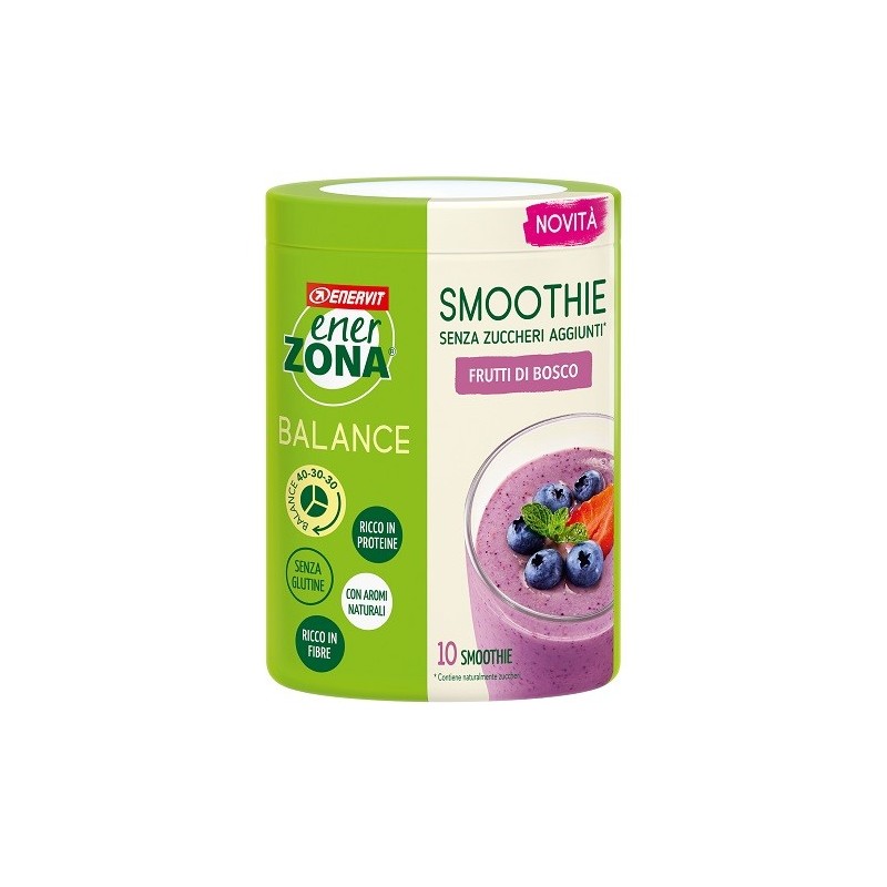 Enerzona smoothie frutti di bosco 300 g Enerzona smoothie frutti di bosco 300 g