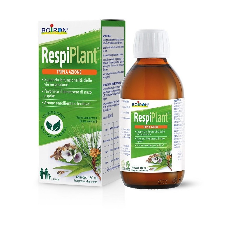 Respiplant sciroppo 150 ml Respiplant sciroppo 150 ml