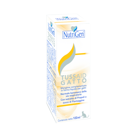 Nutrigen tussaid sciroppo gatto 100 ml Nutrigen tussaid sciroppo gatto 100 ml