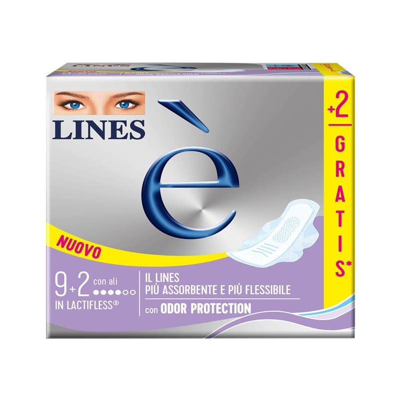 Lines e' ali carry pack 9 + 2 pezzi
