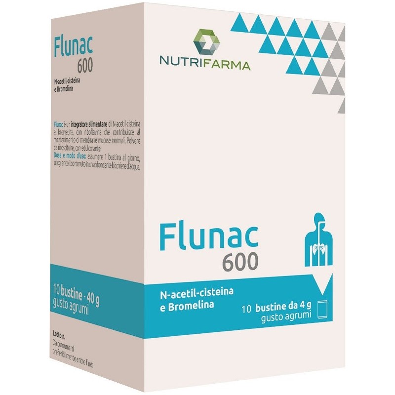 Flunac 600 10 bustine
