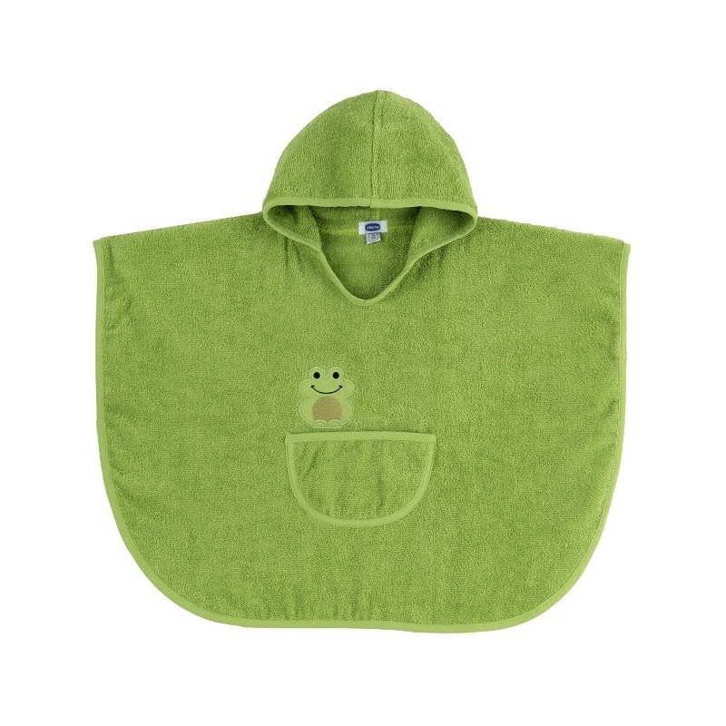 Chicco accappatoio poncio verde 12 mesi+