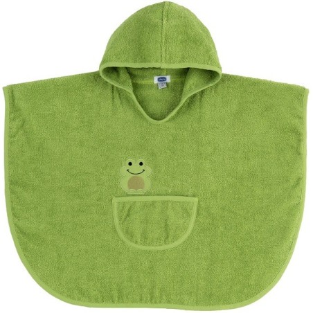 Chicco accappatoio poncio verde 12 mesi+