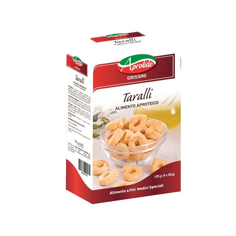 Aprotide grissini taralli 4 pezzi da 30 g