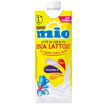 Mio latte crescita senza lattosio 500 ml