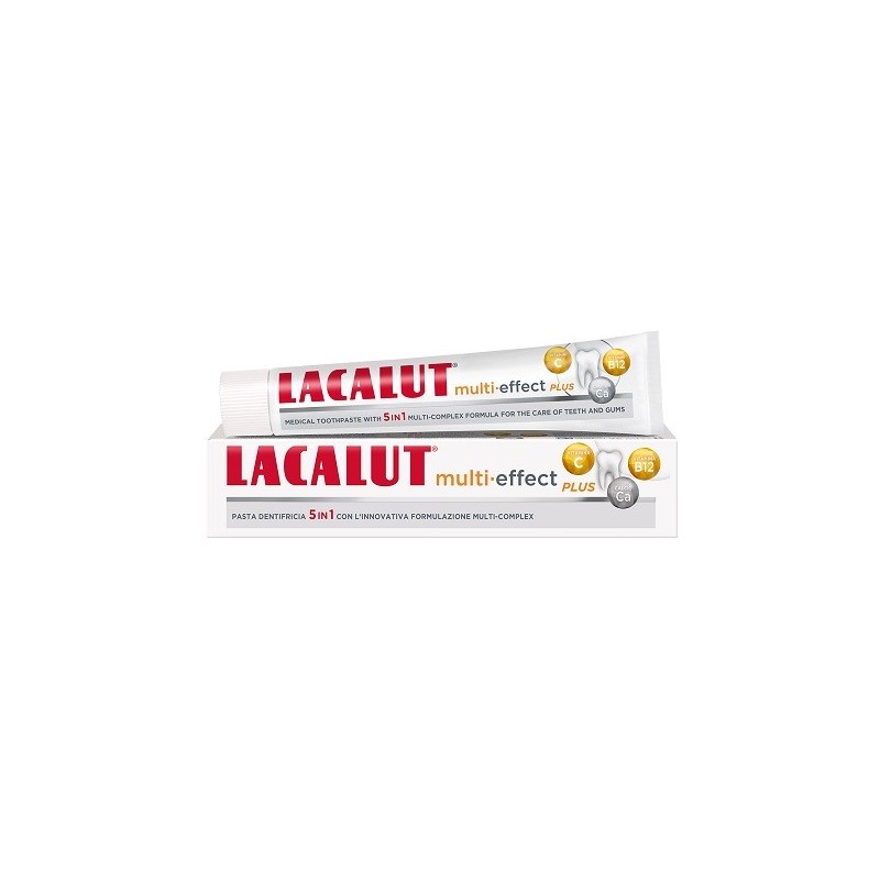 Lacalut dentifricio multi effect plus 75 ml
