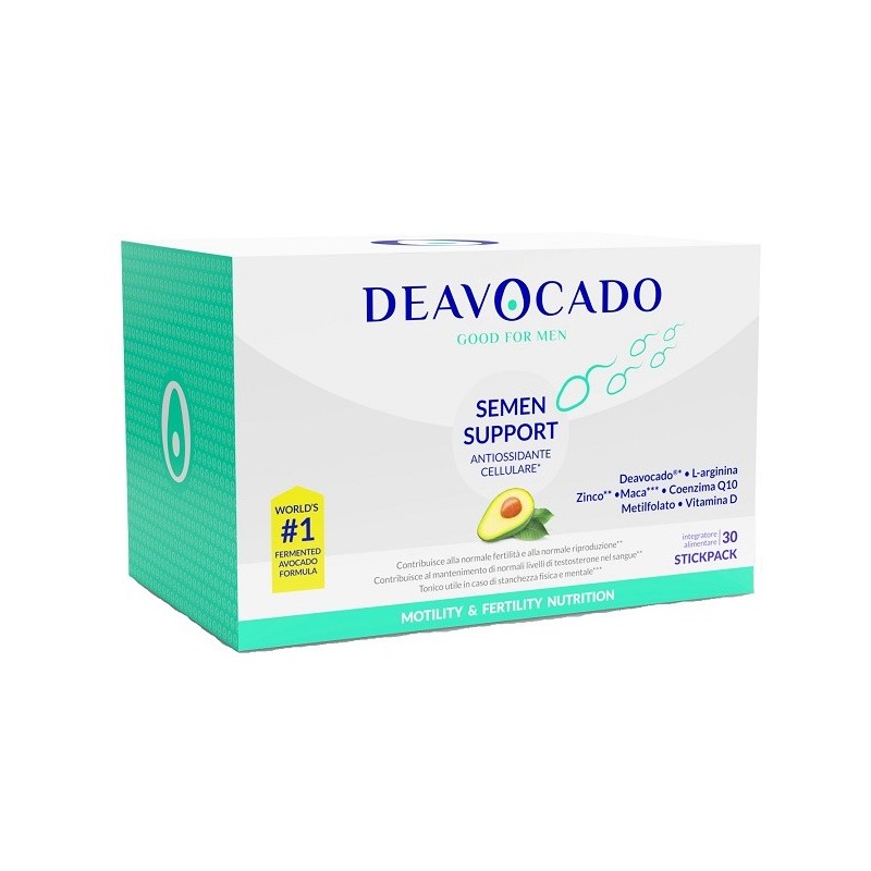 Deavocado semen support uomo 30 stickpack