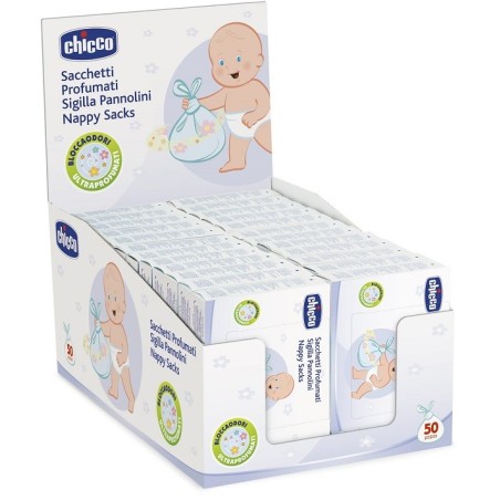Chicco sacchetti profumati pannolini 50 pezzi