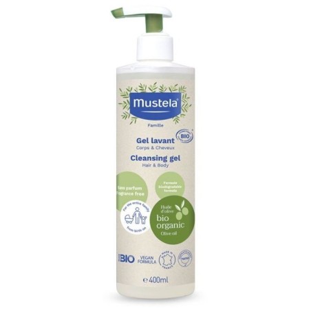Mustela gel detergente bio 400 ml Mustela gel detergente bio 400 ml