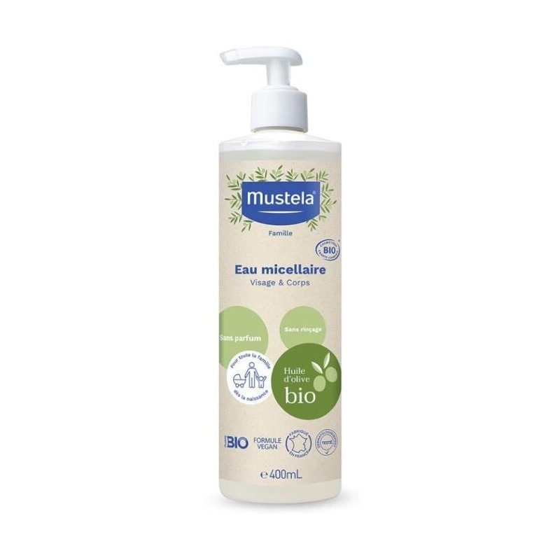 Mustela acqua micellare bio 400 ml Mustela acqua micellare bio 400 ml