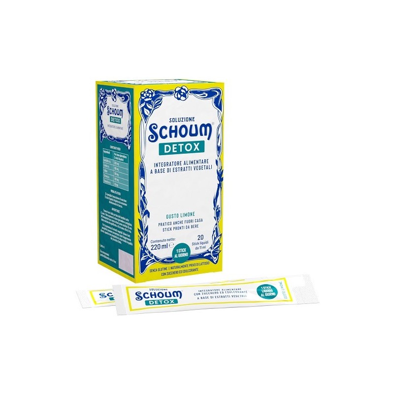 Soluzione schoum detox 20 stick