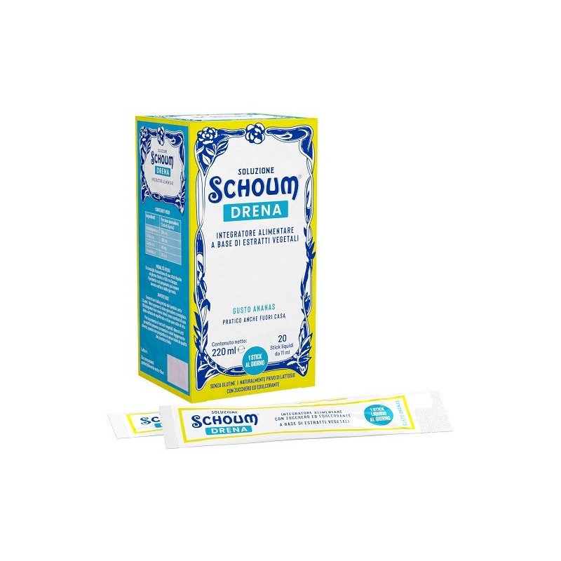 Soluzione schoum drena 20 stick