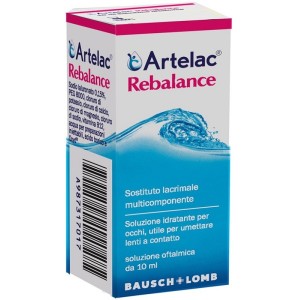 Gocce oculari multidose artelac rebalance senza conservanti10 ml