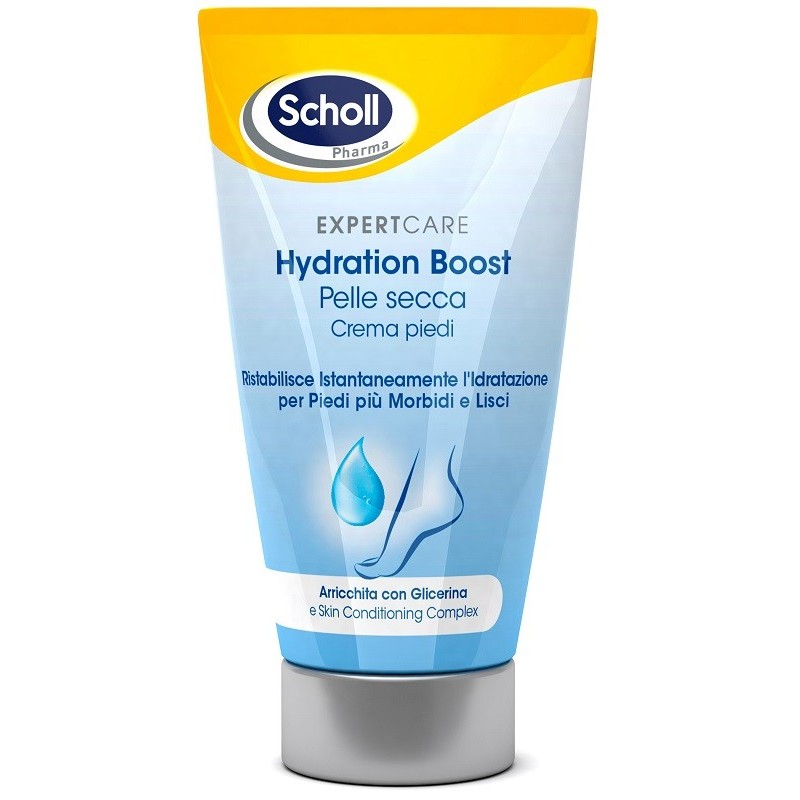 Scholl expertcare hydration boost pelle secca crema piedi 150 ml Scholl expertcare hydration boost pelle secca crema piedi 150 ml