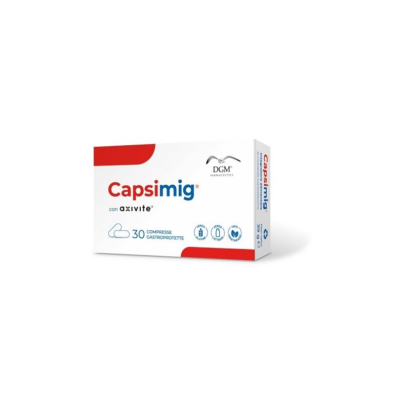 Capsimig 30 compresse gastroprotette Capsimig 30 compresse gastroprotette