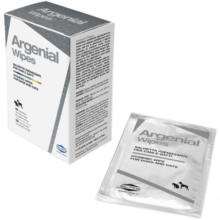 Argenial wipes salviette igienizzanti cani e gatti 15 pezzi Argenial wipes salviette igienizzanti cani e gatti 15 pezzi