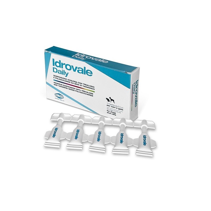 Idrovale daily 10 fialette da 0,5 ml