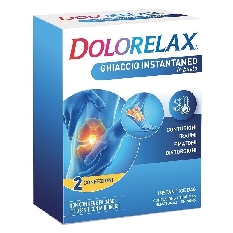 Ghiaccio istantaneo dolorelax 2 buste