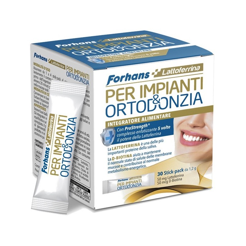 Forhans per impianti&ortodonzia 30 stick-pack