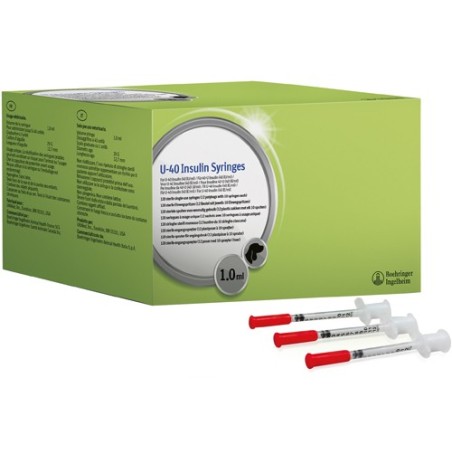 Prozinc siringa insulina u-40 uso veterinario 1 ml 12 busteda 10 sirighne