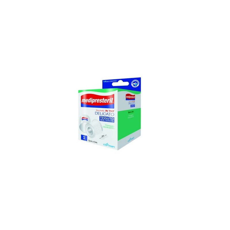 Cerotto in rocchetto in tnt medipresteril delicato m5x5cm