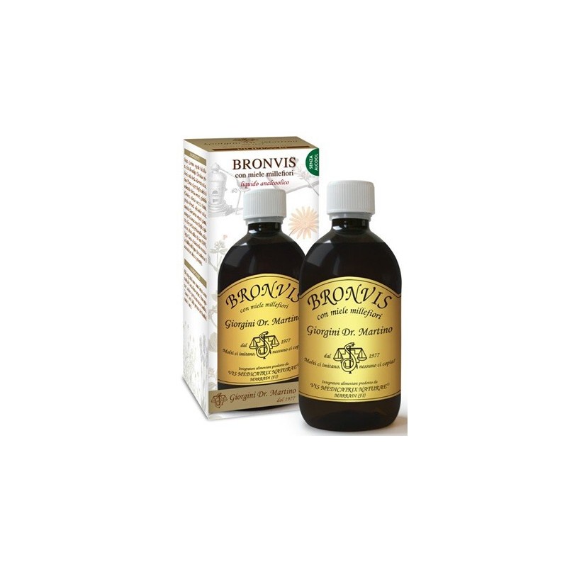 Bronvis con miele millefiori 500 ml Bronvis con miele millefiori 500 ml